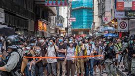Hong Kong protesters unnerved as ground shifts beneath them