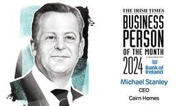 The Irish Times Business Person of the Month: Michael Stanley, Cairn Homes