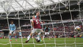 Manchester City saunter to West Ham win with 100th goal