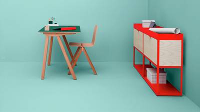 Bright  patterns, smart desks and clever storage