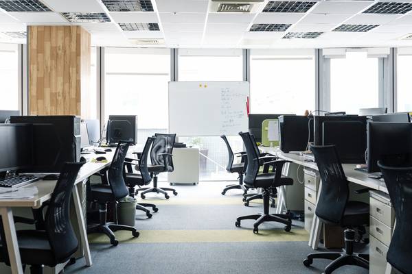 Office space take-up falls to levels not seen since 2013