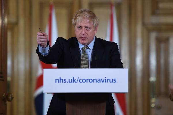 Coronavirus: Britain can turn the tide on Covid-19 in 12 weeks, Johnson says