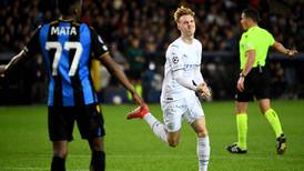 Club Bruges battered as Manchester City prove unstoppable