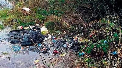 Illegal dumpers accused of ruining beauty spot
