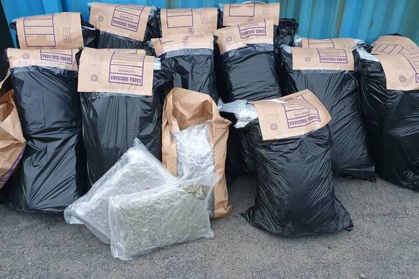 Cannabis worth over €2 million found in vegetable load in Co Laois