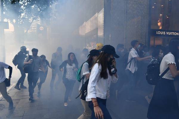 Hong Hong protests escalate after police shoot protester