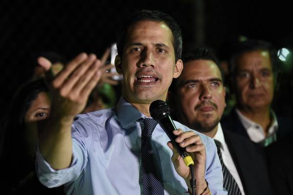Venezuela assembly approves measure allowing trial of Juan Guaidó