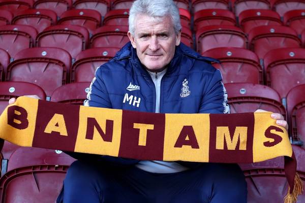 Mark Hughes back in management after Bradford CEO spotted junk email