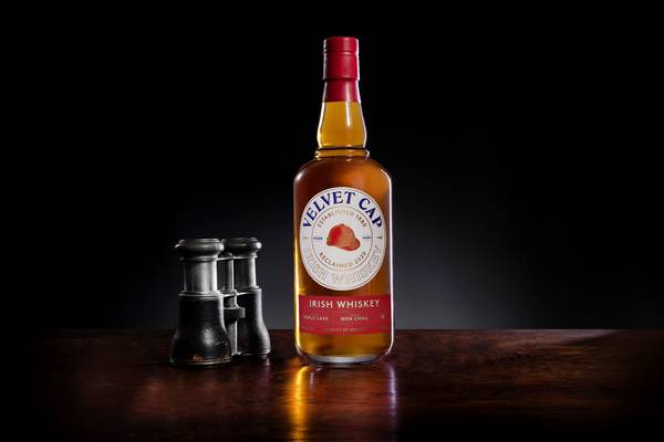 Latest Irish whiskey on the market is Velvet Cap