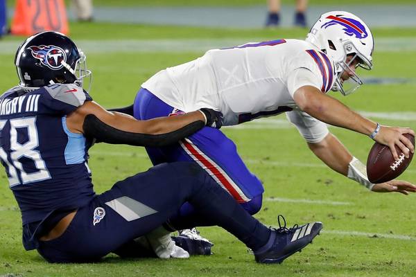 Tennessee Titans mark comeback with easy victory over Buffalo Bills