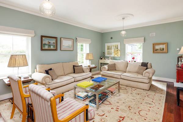 Former gate lodge beside Kilkea Castle combines contemporary and cottage style