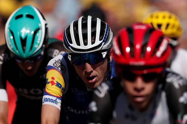 Tour de France: Dan Martin battles to move up one place