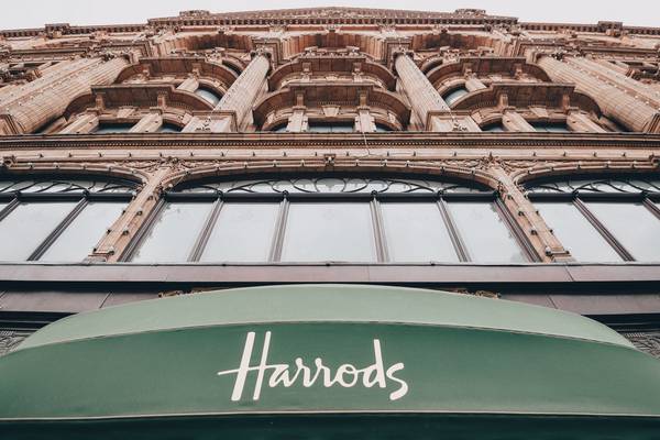 Conor Pope: Out of my comfort zone, wandering around Harrods in the wrong trousers