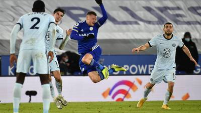 Leicester ’s Jamie Vardy faces time off after hernia surgery