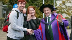 Beaming ‘Dr Kenny’ receives honour at NUI Galway
