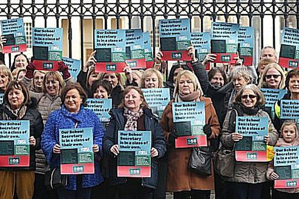 About 1,000 school secretaries to strike on Friday