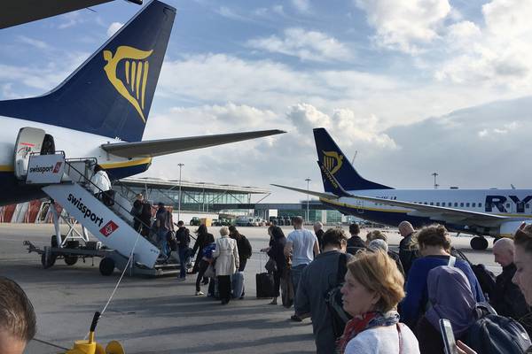 Flight cancellations fail to dent Ryanair traffic numbers