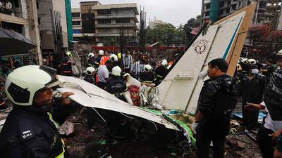 Small aircraft crashes in Mumbai, killing five people