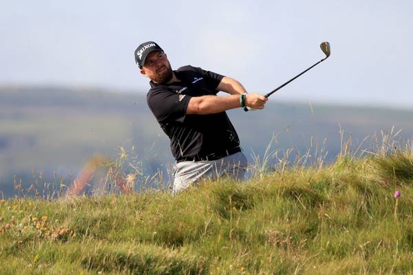 Shane Lowry gets over some early anxiety to shoot 66 at Irish Open