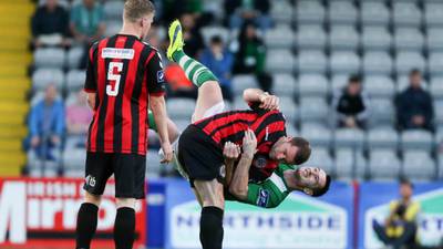 Controversial Peter McGlynn winner helps  Bray end Bohs’ cup hopes