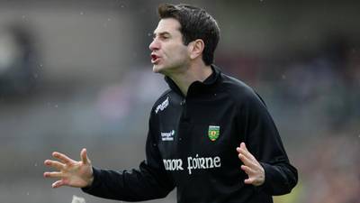Rory Gallagher  begins the task of reshaping Donegal anew