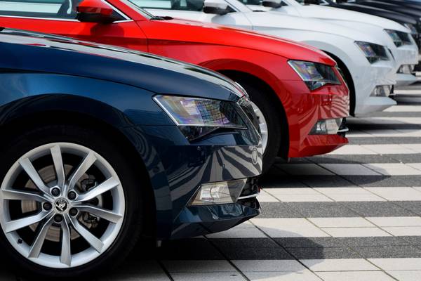 New car registrations fall 7.5% in March, latest figures show