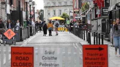 ‘Overwhelming’ support for closing areas around Grafton Street to traffic