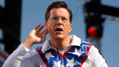 Colbert named as Letterman’s replacement on US talk show