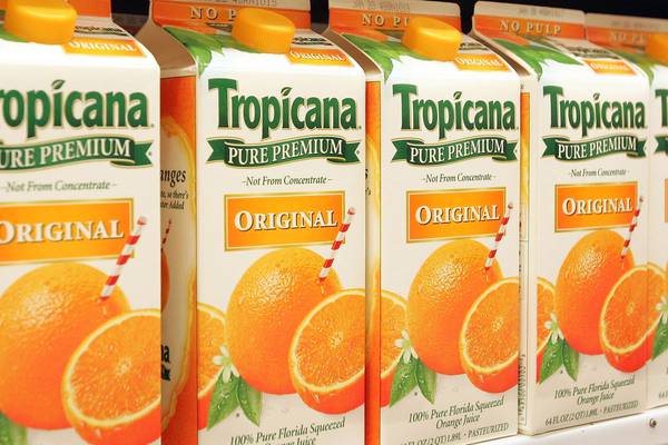 PepsiCo to sell Tropicana and other juice brands for $3.3bn