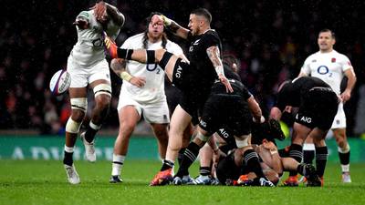 England rattle All Blacks but fail to hold on to early lead