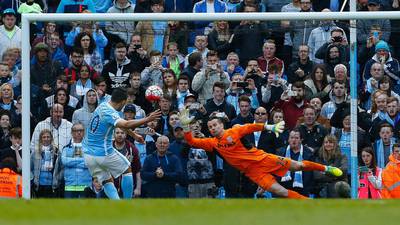 Shay Given limps off as Manchester City ease by Stoke