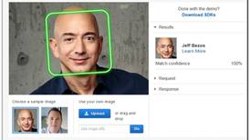 Amazon faces investor pressure over facial recognition