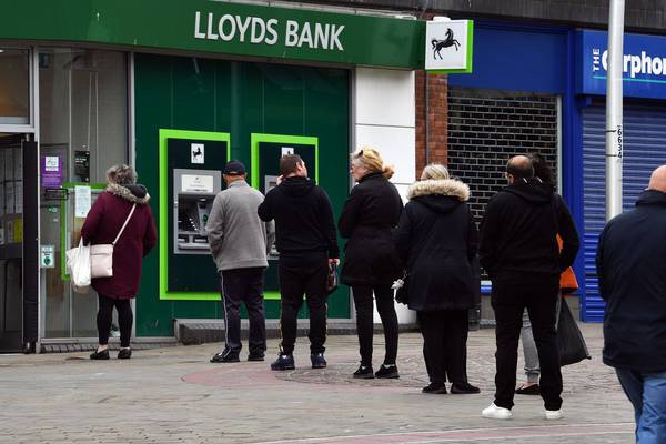 Lloyds CEO says bank can weather spike in bad loans from coronavirus crisis