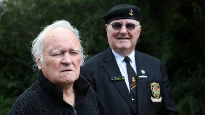 Two Irish Navy veterans finally honoured for saving 80 people