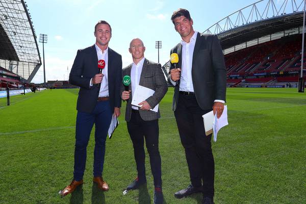 Punditry in motion: Tommy Bowe tackles the presenting game