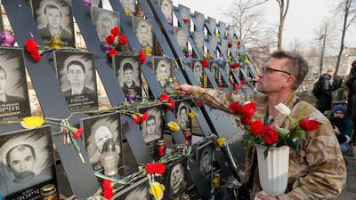Ukraine’s hopes for justice fade six years after Maidan massacre