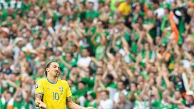 Zlatan Ibrahimovic makes his presence felt