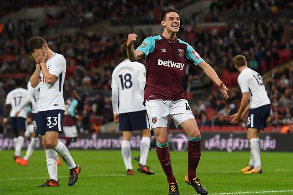 Declan Rice is undisputed Irish success story this Premier League