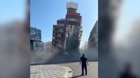 Eyewitness footage captures moment of Taiwan earthquake