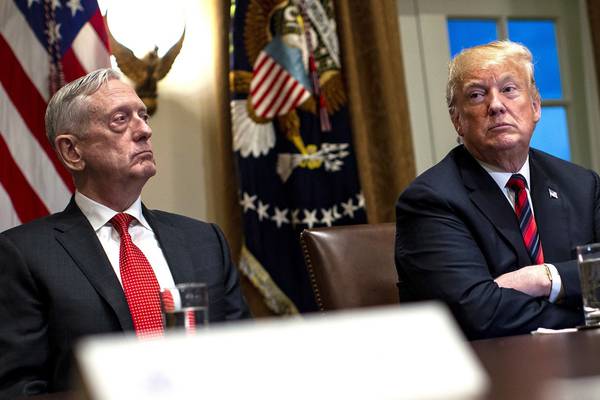 US defence secretary Jim Mattis resigns after Syria withdrawal