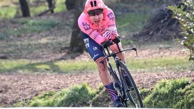 Bissegger pretty in pink after Paris-Nice time trial