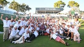 Rahm’s stunning 62 sees him match his ‘great hero’ Ballesteros with third Spanish Open win