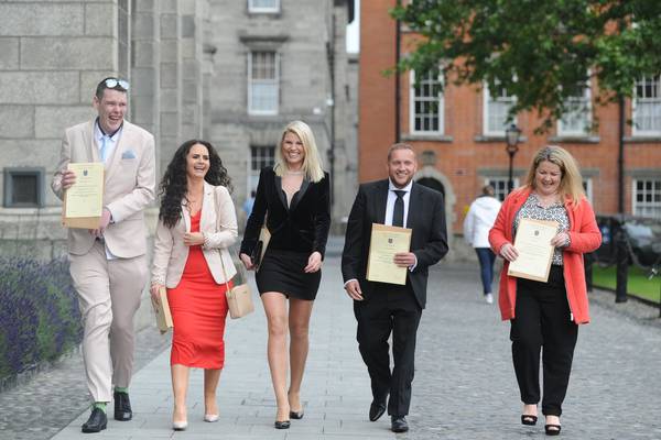 ‘I cried when I got the result’: Trinity’s access programme graduates celebrate