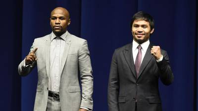 Muhammad Ali favours Manny Pacquiao in fight with Floyd Mayweather