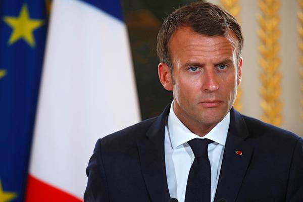 Macron deplores Trump move to slap tariffs on EU allies