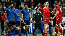 Wales skipper Sam Warburton suffers knee injury in win over France