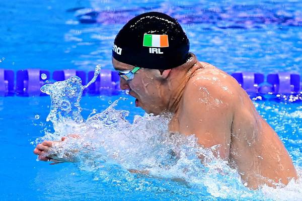 Ireland wrap up a strong week in Budapest with another record in the pool