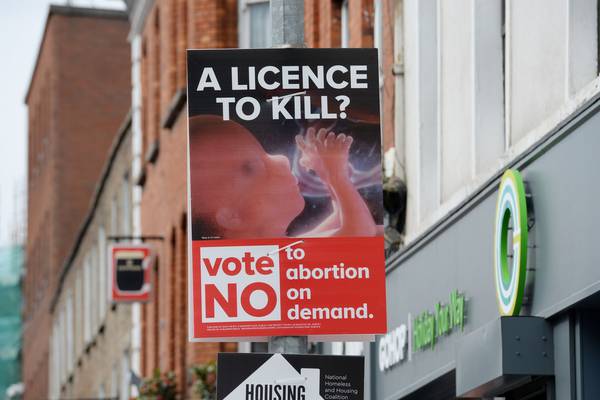 Anti-abortion posters fail to take account of life