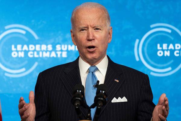 Biden welcomes Putin’s climate summit call for carbon dioxide removal