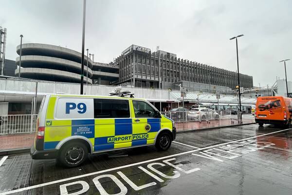 Dublin Airport stabbing: Questioning suspended to allow suspect to receive medical attention